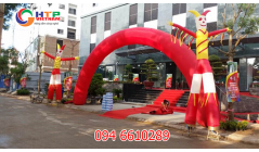 Cho thuê rối hơi cổng hơi tại Tòa Nhà Hateco